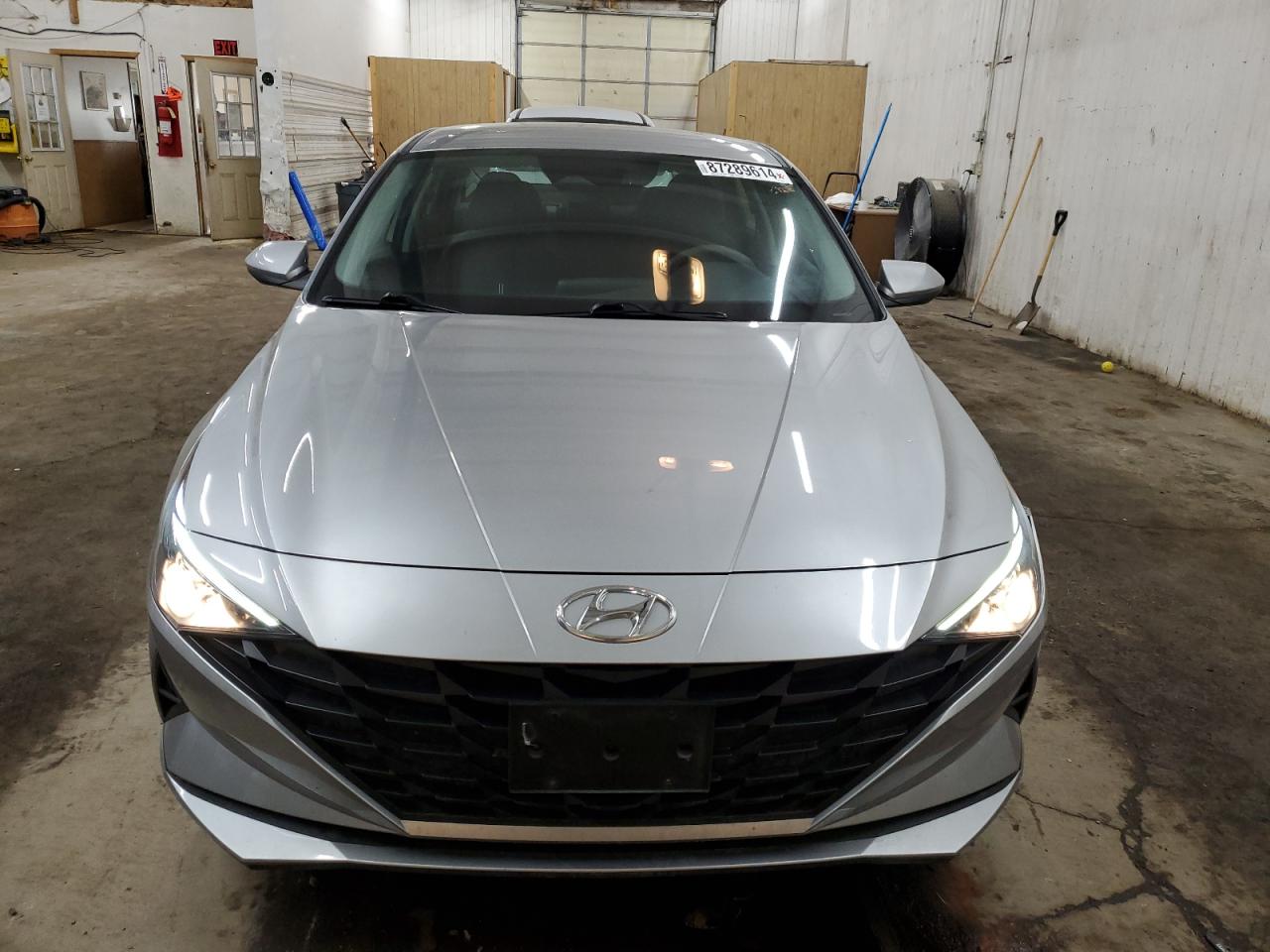 2022 HYUNDAI ELANTRA SEL VIN:5NPLM4AG7NH076541