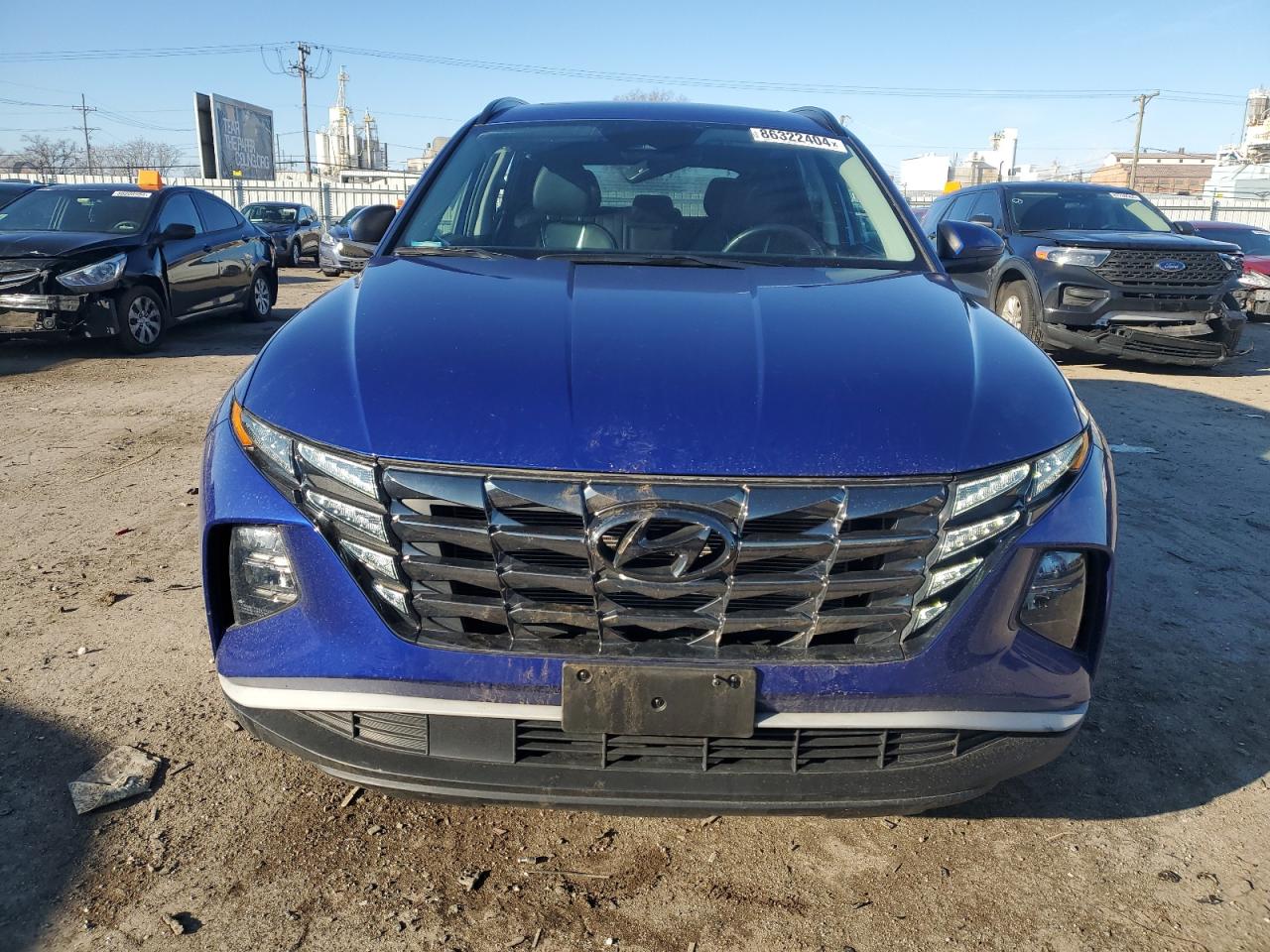 2022 HYUNDAI TUCSON SEL VIN:5NMJC3AEXNH099862