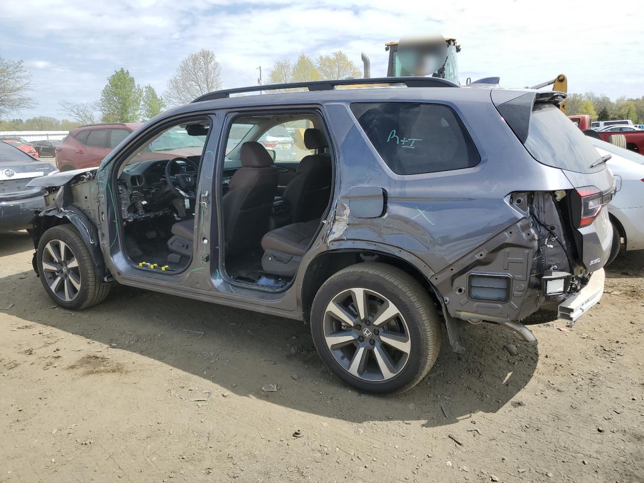 2023 HONDA PILOT ELITE VIN:5FNYG1H81PB021336