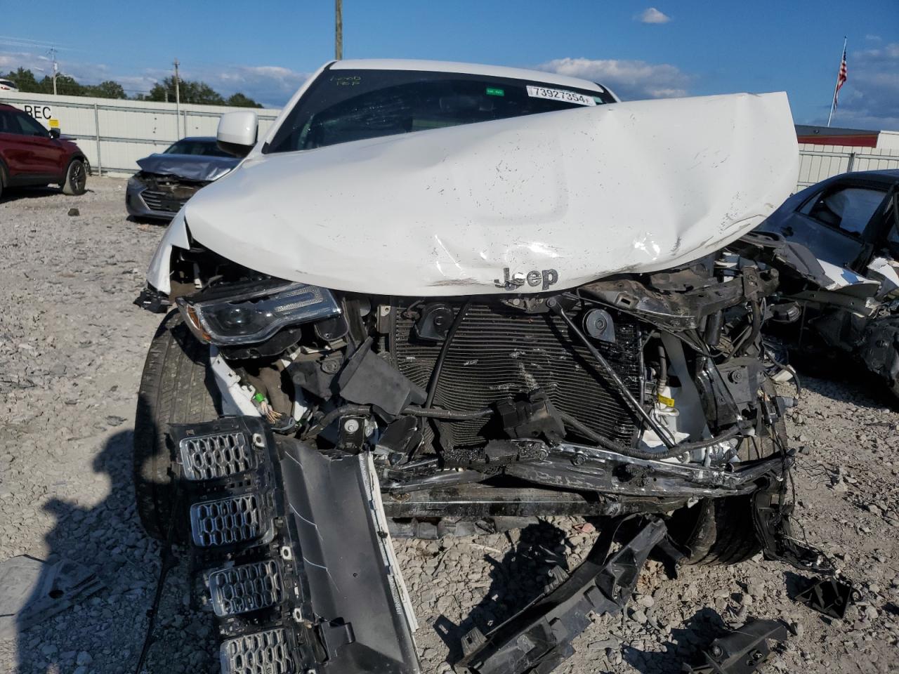2022 JEEP GRAND CHEROKEE LAREDO E VIN:1C4RJFAG7NC119253