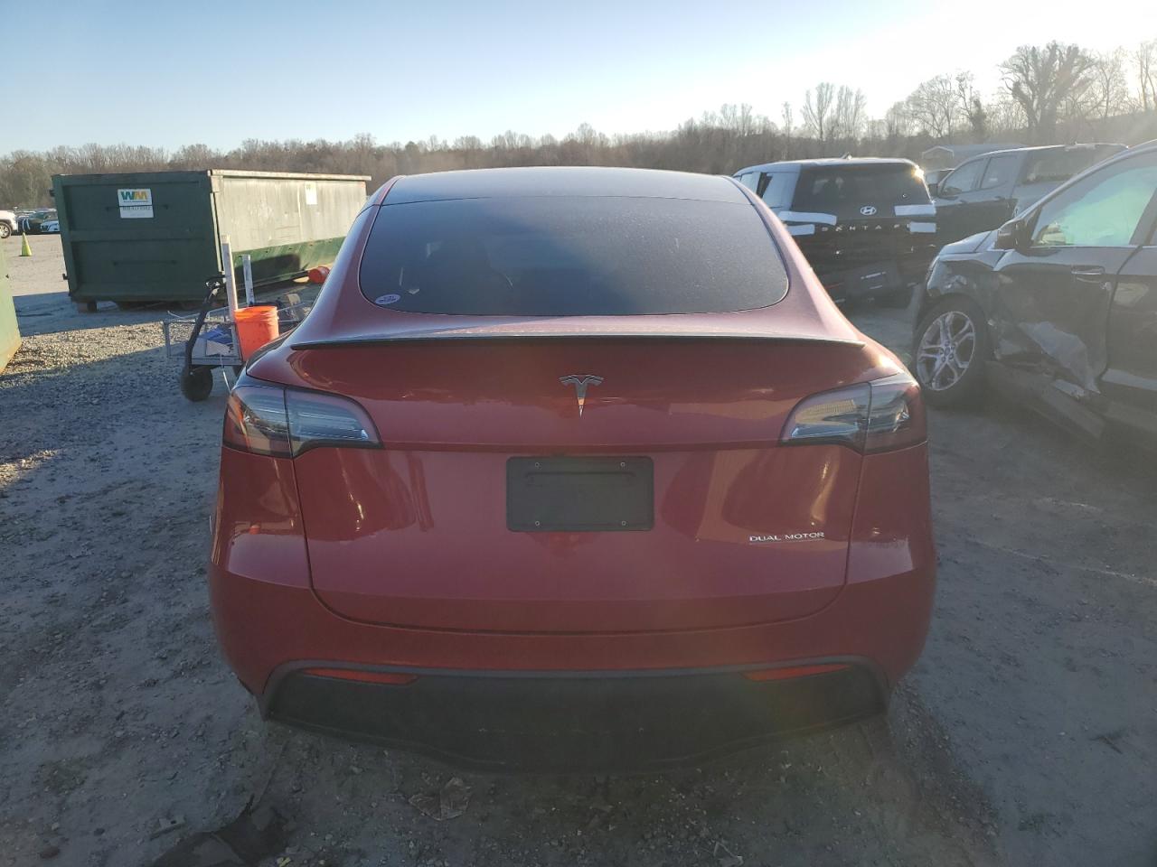2022 TESLA MODEL Y  VIN:7SAYGDEF2NF323142