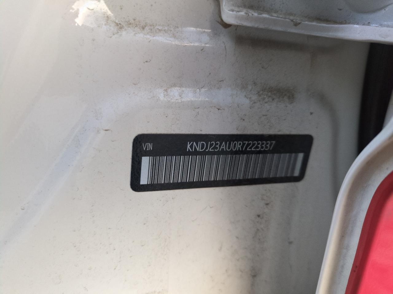 2024 KIA SOUL LX VIN:KNDJ23AU0R7223337