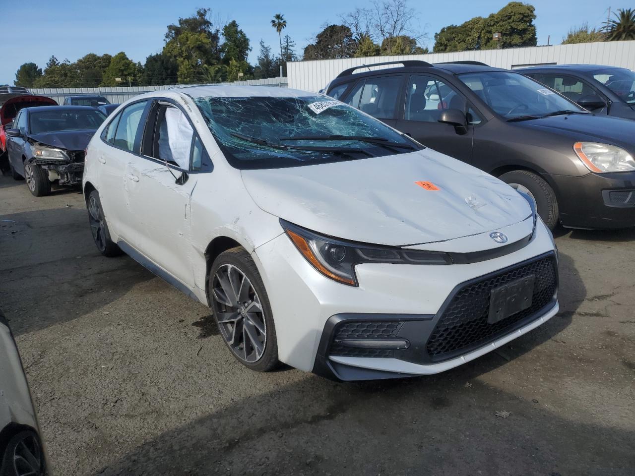 2022 TOYOTA COROLLA SE VIN:JTDS4MCE7N3508175