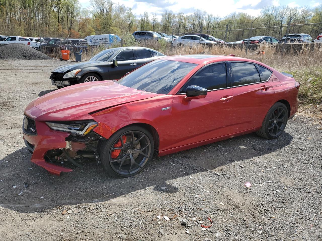 2022 ACURA TLX TYPE S VIN:19UUB7F99NA001502