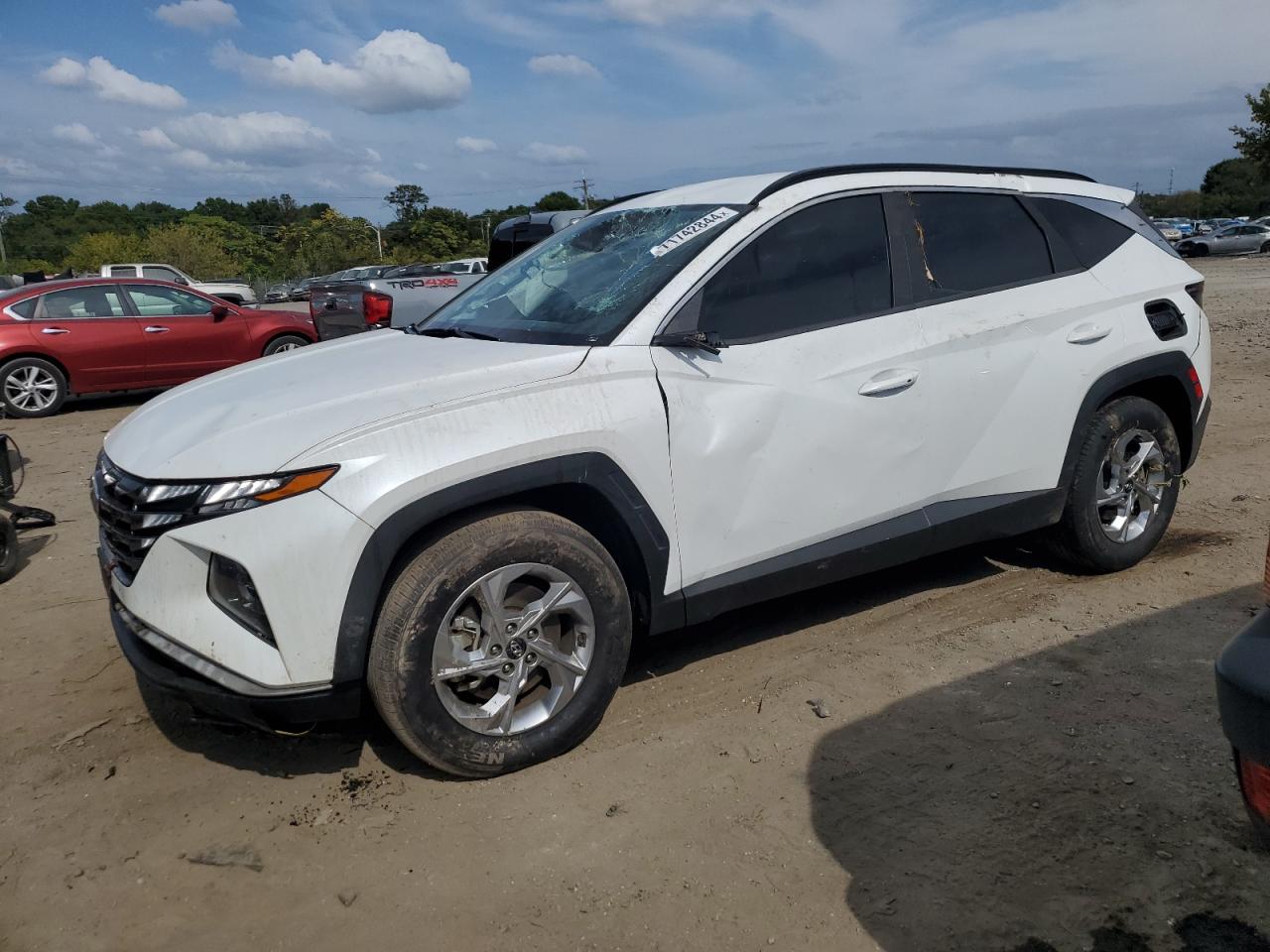 2022 HYUNDAI TUCSON SEL VIN:5NMJB3AE0NH004812