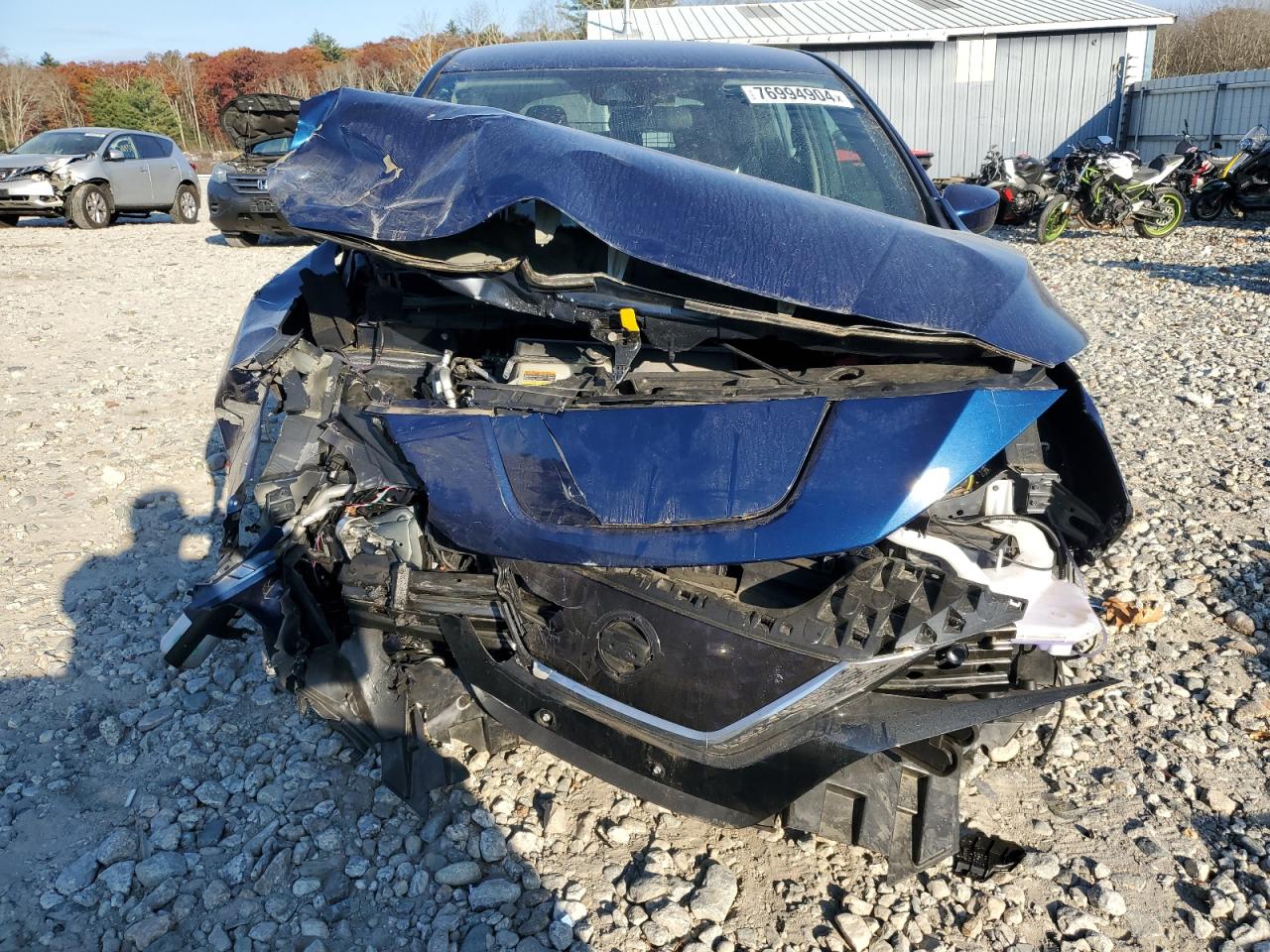 2022 NISSAN LEAF SV VIN:1N4AZ1CV3NC551252