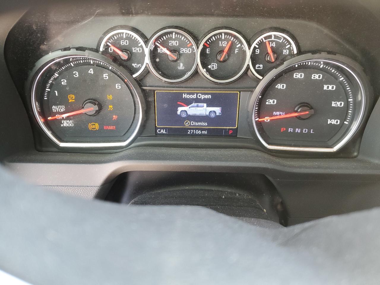 2022 CHEVROLET SILVERADO LTD C1500 CUSTOM VIN:3GCPWBEK7NG216725