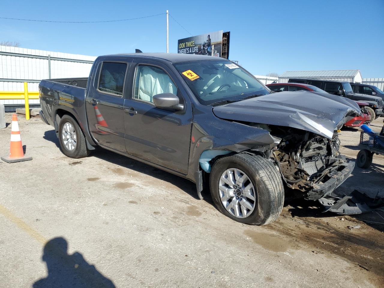 2023 NISSAN FRONTIER S VIN:1N6ED1EJ7PN638273