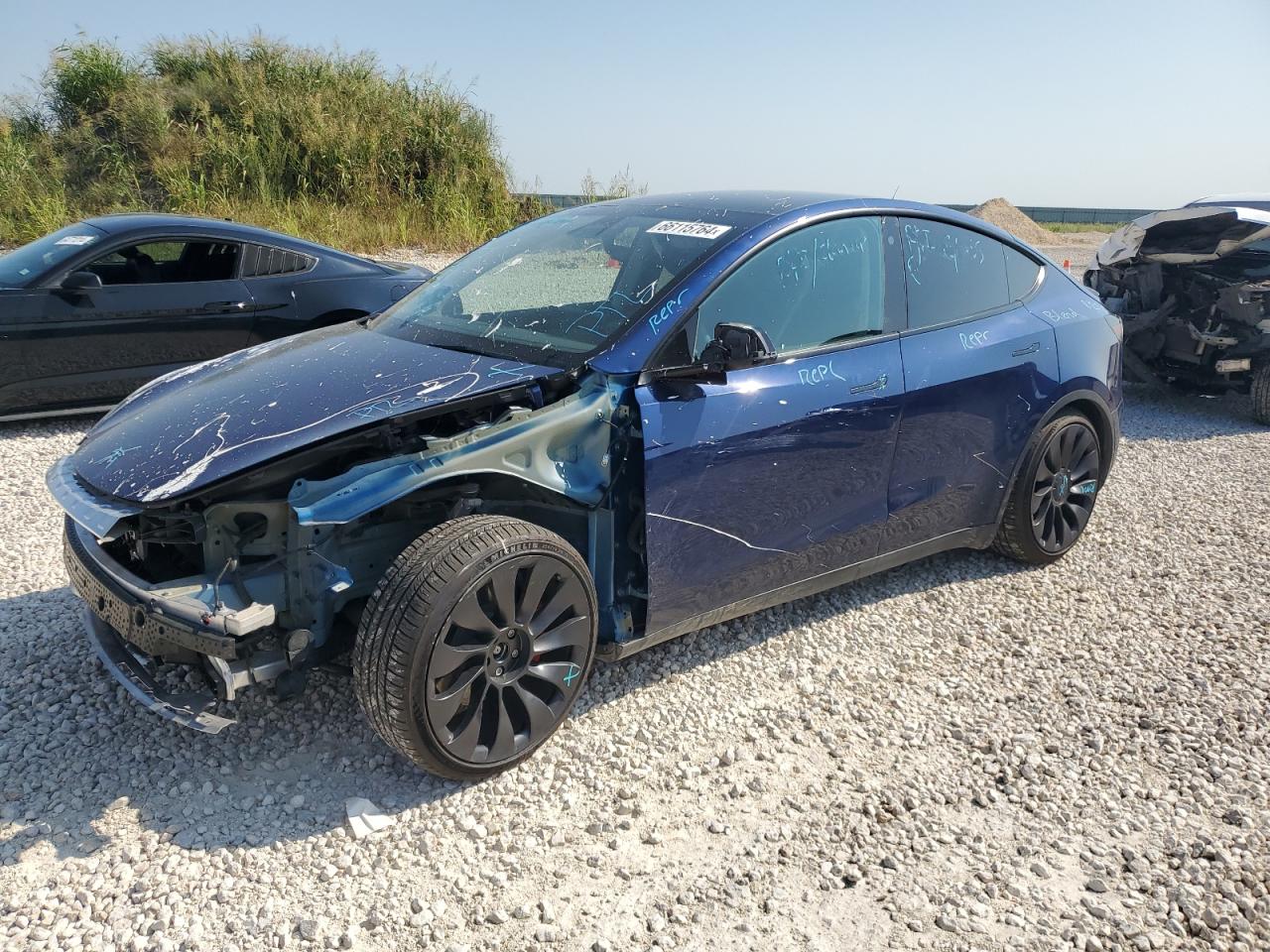 2023 TESLA MODEL Y  VIN:7SAYGDEF1PF617912