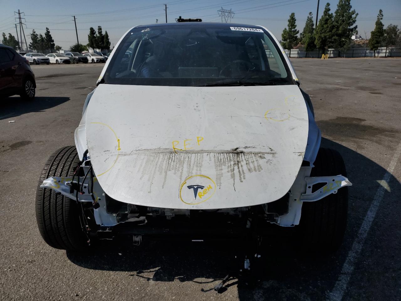 2024 TESLA MODEL Y  VIN:7SAYGDED0RF087210