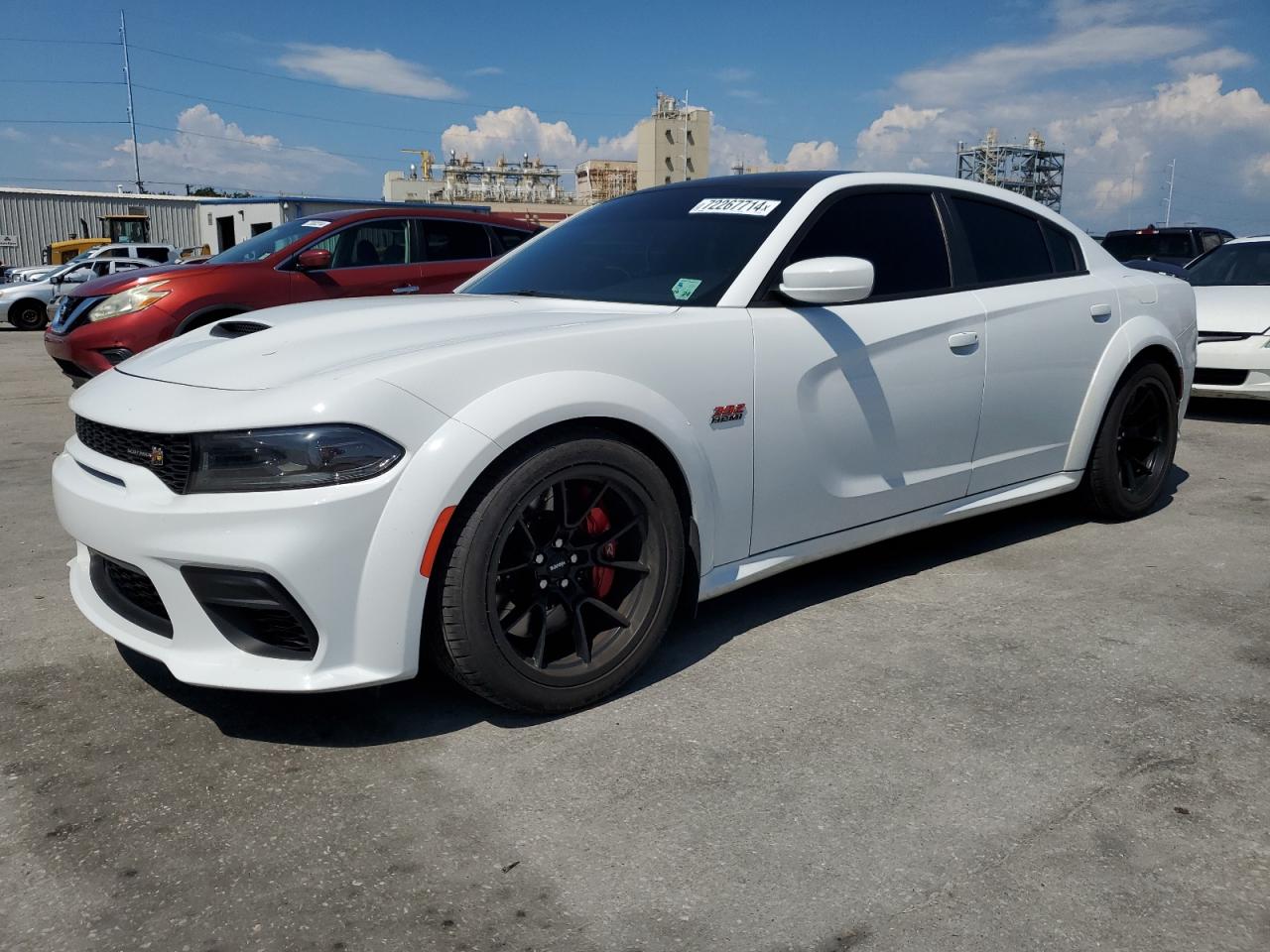 2022 DODGE CHARGER SCAT PACK VIN:2C3CDXGJ4NH104331