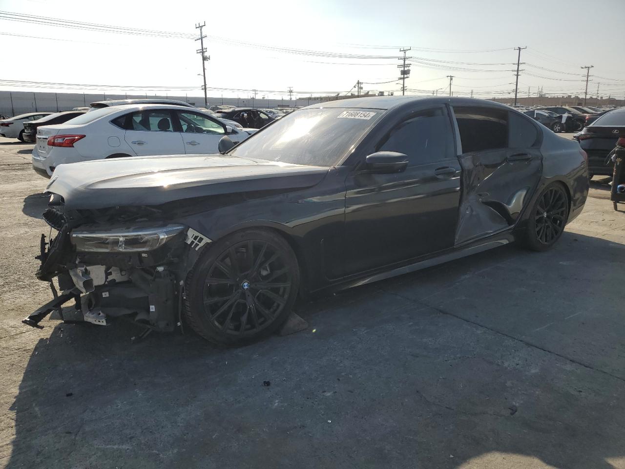 2022 BMW 740 I VIN:WBA7T2C06NCK50861