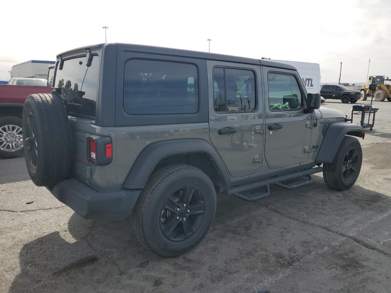 2022 JEEP WRANGLER UNLIMITED SPORT VIN:1C4HJXDN9NW163815