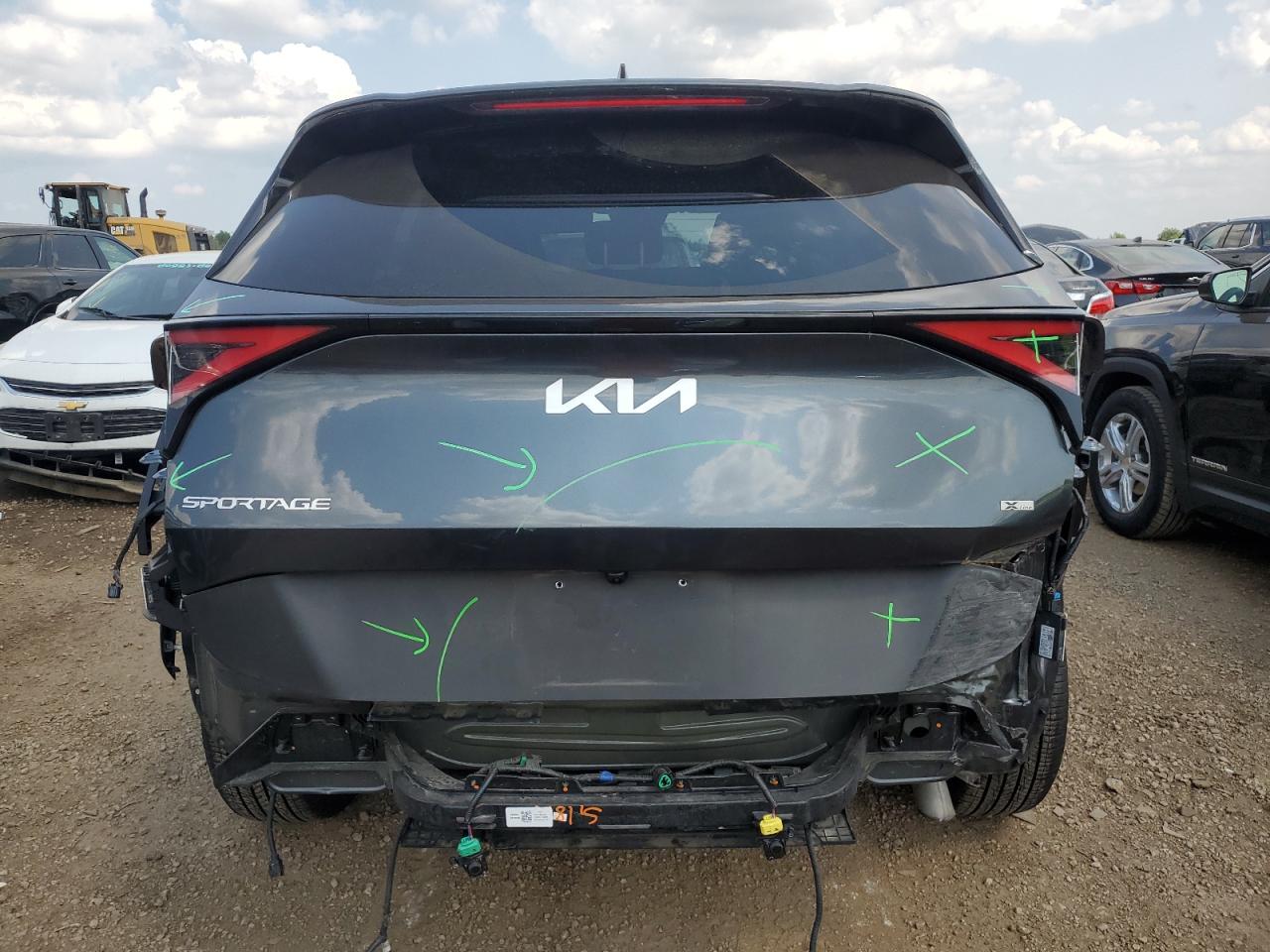 2023 KIA SPORTAGE X LINE VIN:5XYK6CAF1PG129557