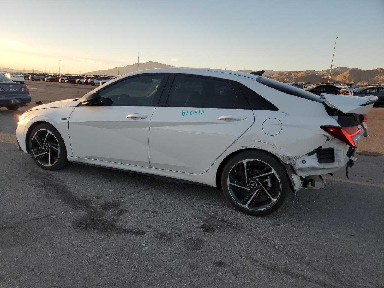 2023 HYUNDAI ELANTRA N LINE VIN:KMHLR4AF4PU540740