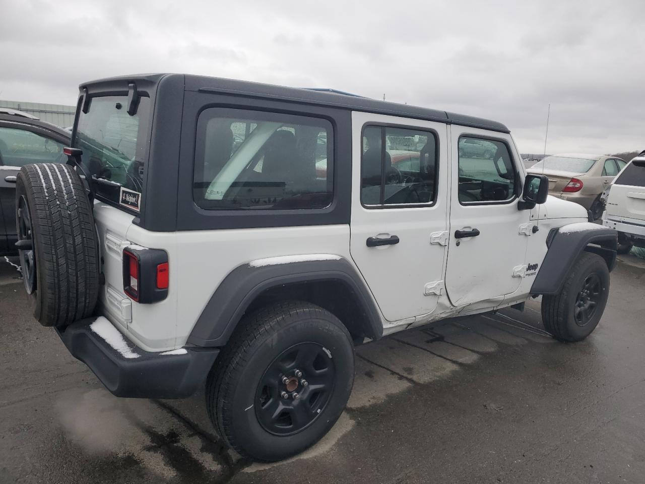 2022 JEEP WRANGLER UNLIMITED SPORT VIN:1C4HJXDN7NW246546