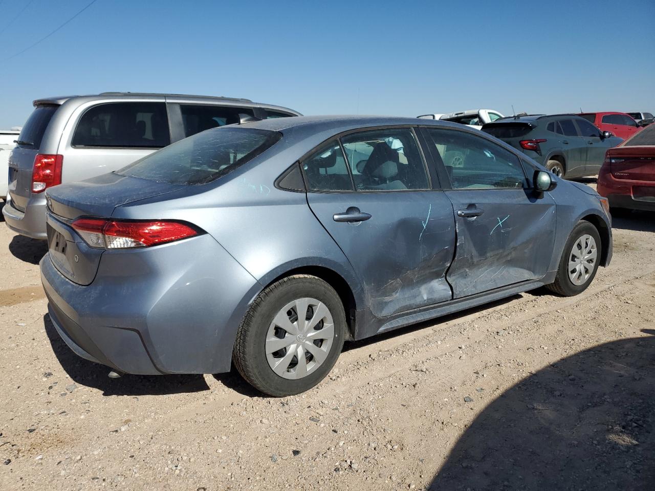 2022 TOYOTA COROLLA L VIN:5YFDPMAE8NP296476