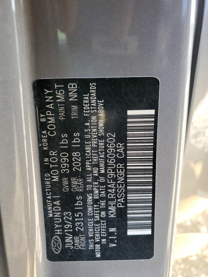 2023 HYUNDAI ELANTRA N LINE VIN:KMHLR4AF9PU609602