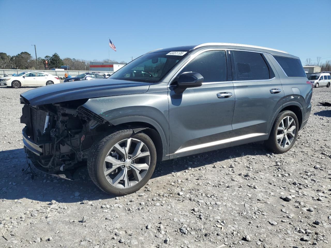 2022 HYUNDAI PALISADE SEL VIN:KM8R44HEXNU470924