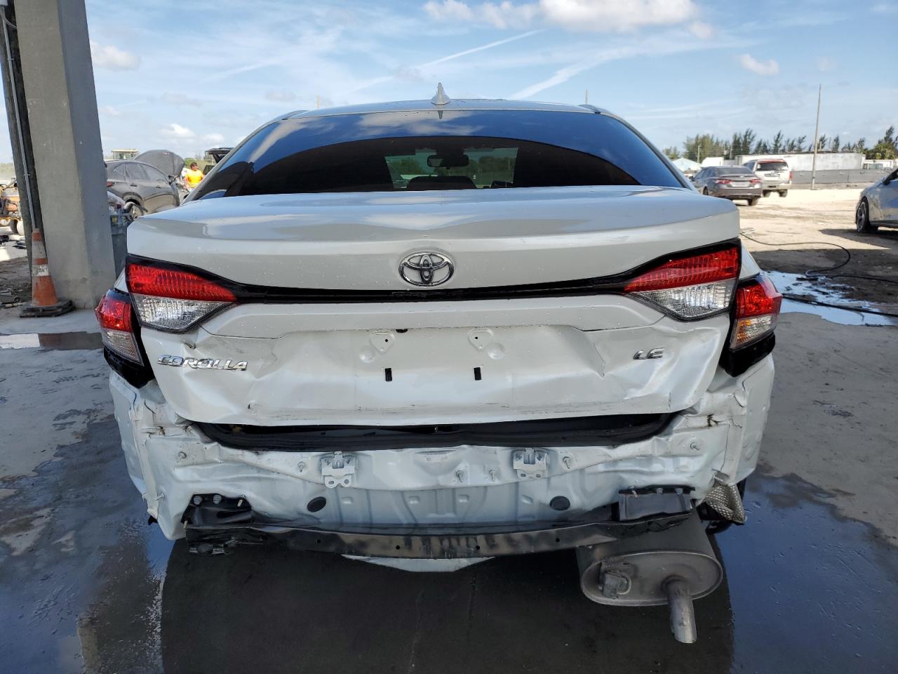 2022 TOYOTA COROLLA LE VIN:JTDEPMAE5N3003615