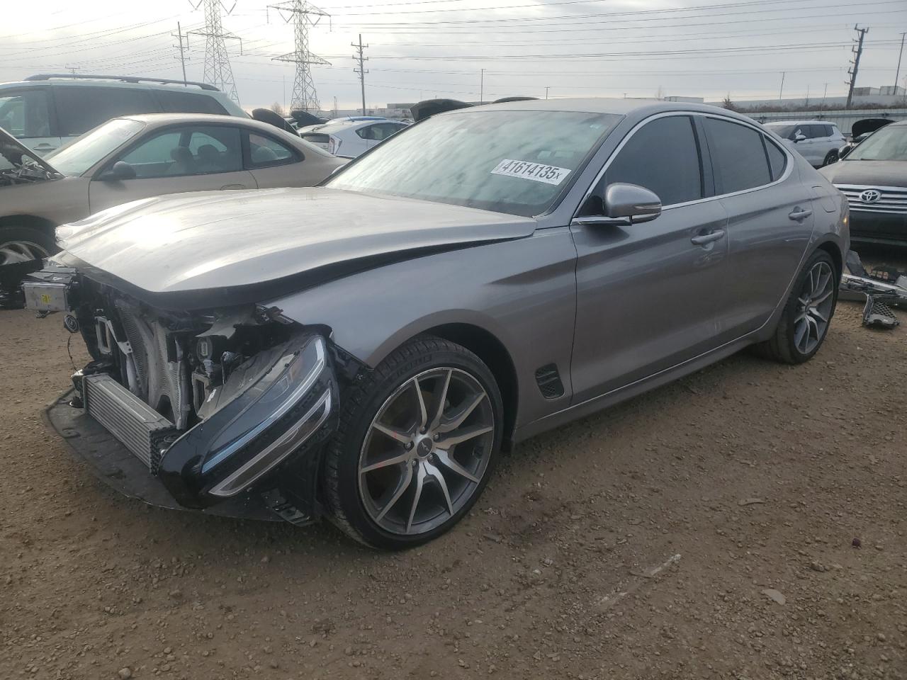 2023 GENESIS G70 BASE VIN:1FDEE3FL3EDA75815