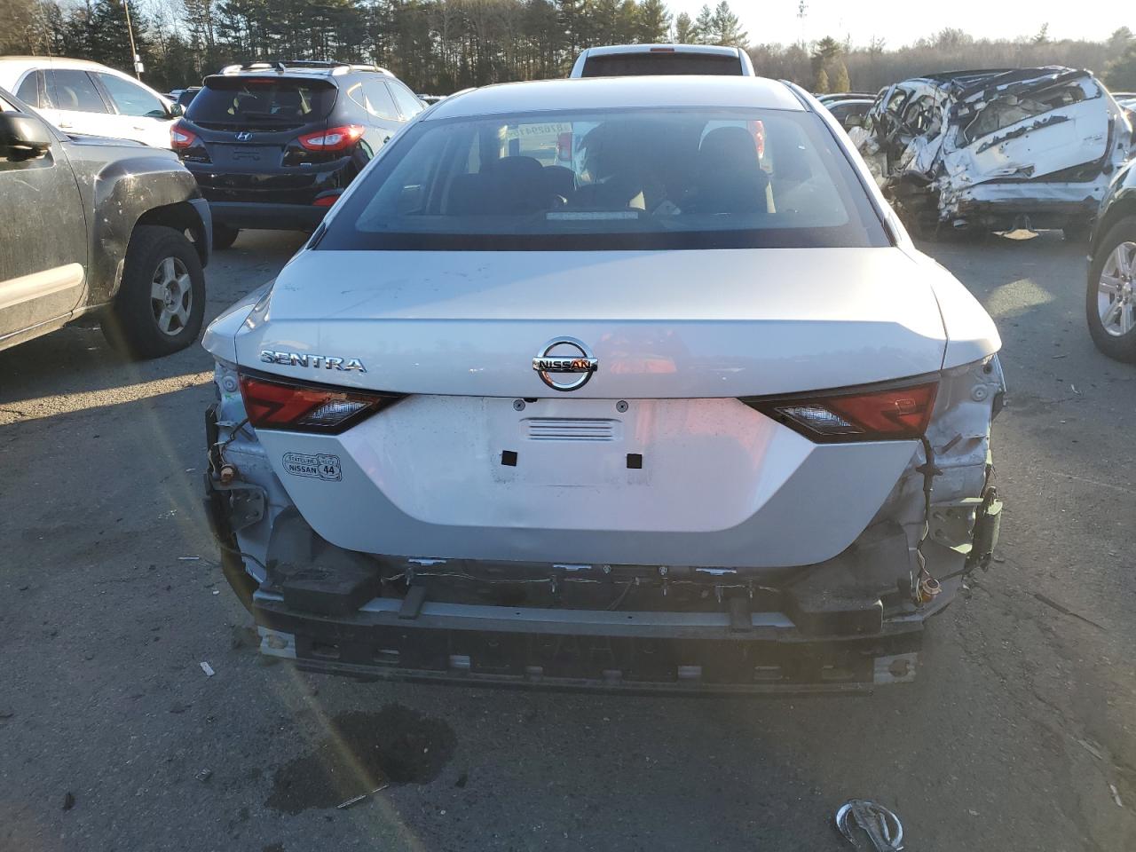 2022 NISSAN SENTRA S VIN:3N1AB8BVXNY208652