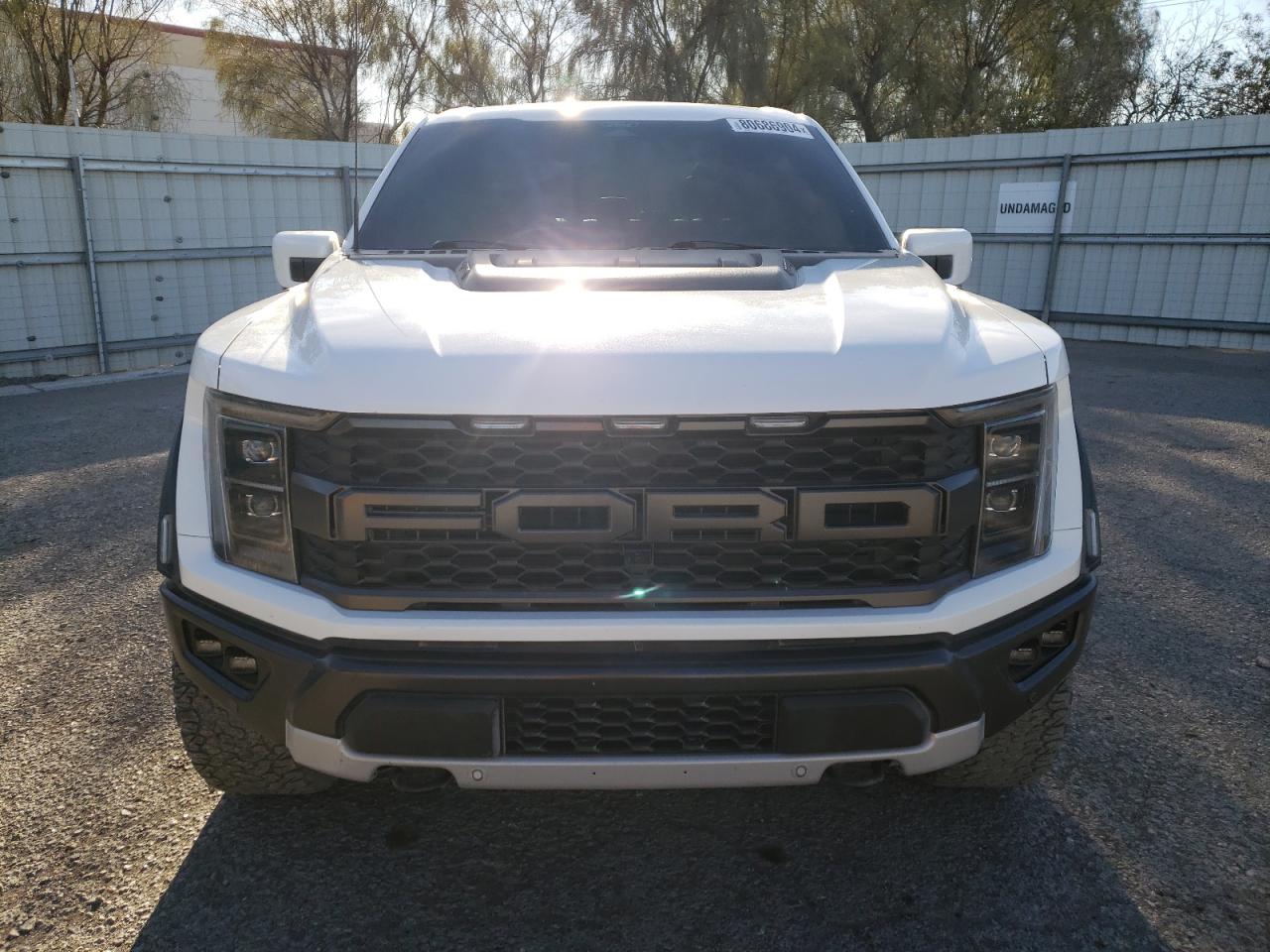 2022 FORD F150 RAPTOR VIN:1FTFW1RG5NFB88274