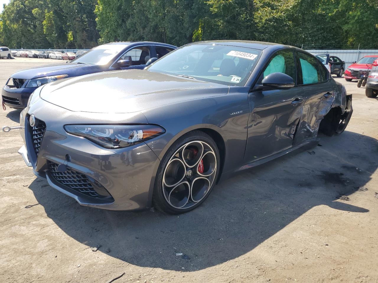 2024 ALFA ROMEO GIULIA TI VIN:ZARFANBN8R7677451