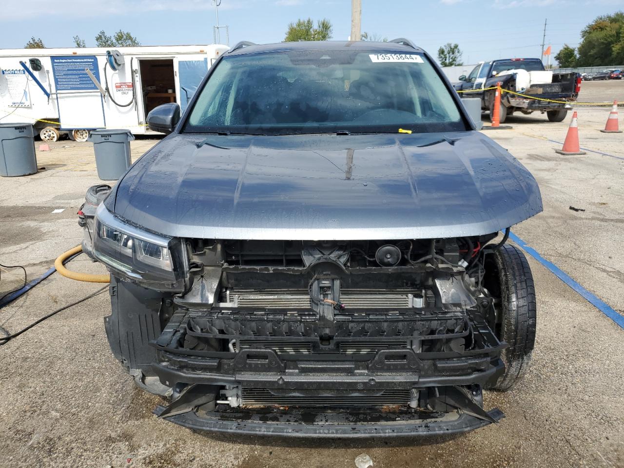 2022 VOLKSWAGEN TAOS SE IQ DRIVE VIN:3VVLX7B23NM012522