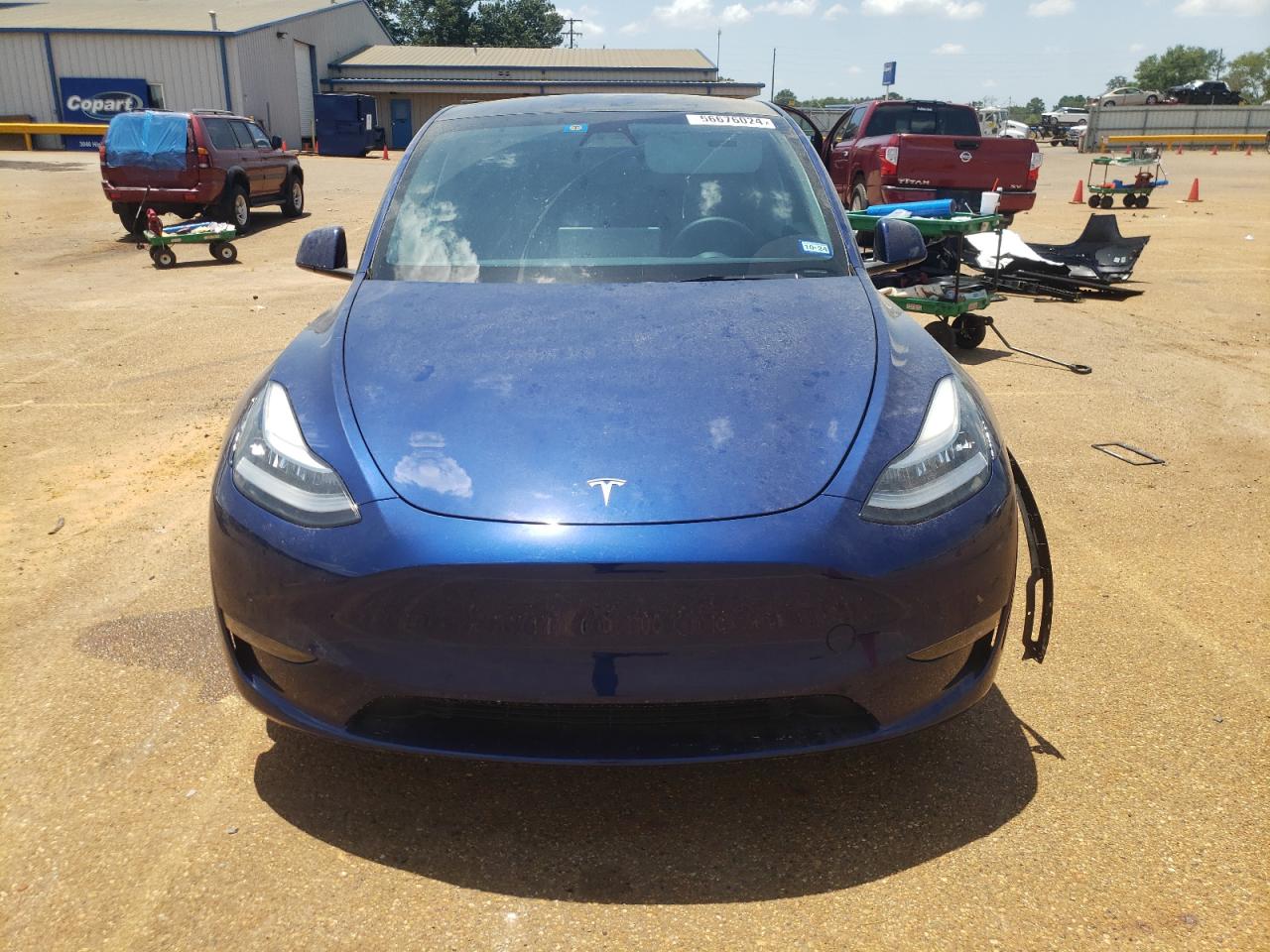 2022 TESLA MODEL Y  VIN:7SAYGDEE7NA004758