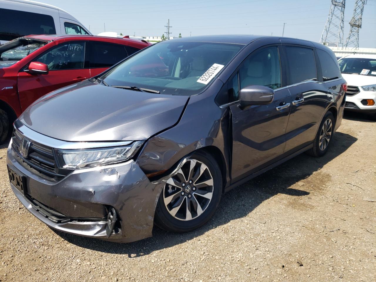 2024 HONDA ODYSSEY EXL VIN:5FNRL6H64RB044222