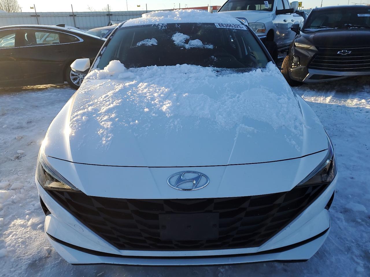 2022 HYUNDAI ELANTRA BLUE VIN:KMHLM4AJXNU020610
