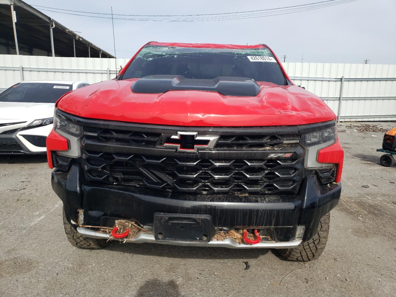 2022 CHEVROLET SILVERADO K1500 ZR2 VIN:3GCUDHEL0NG660890