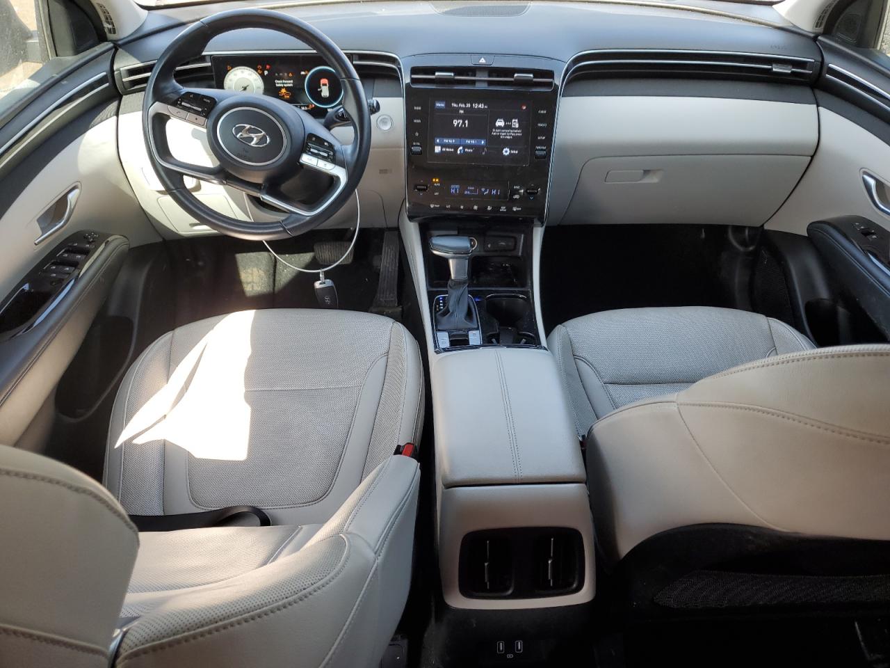 2022 HYUNDAI TUCSON SEL VIN:5NMJC3AE1NH063123