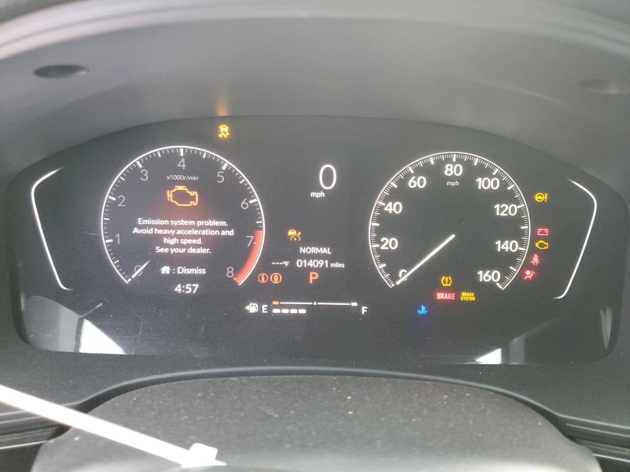 2022 HONDA CIVIC SPORT VIN:2HGFE2F54NH556049