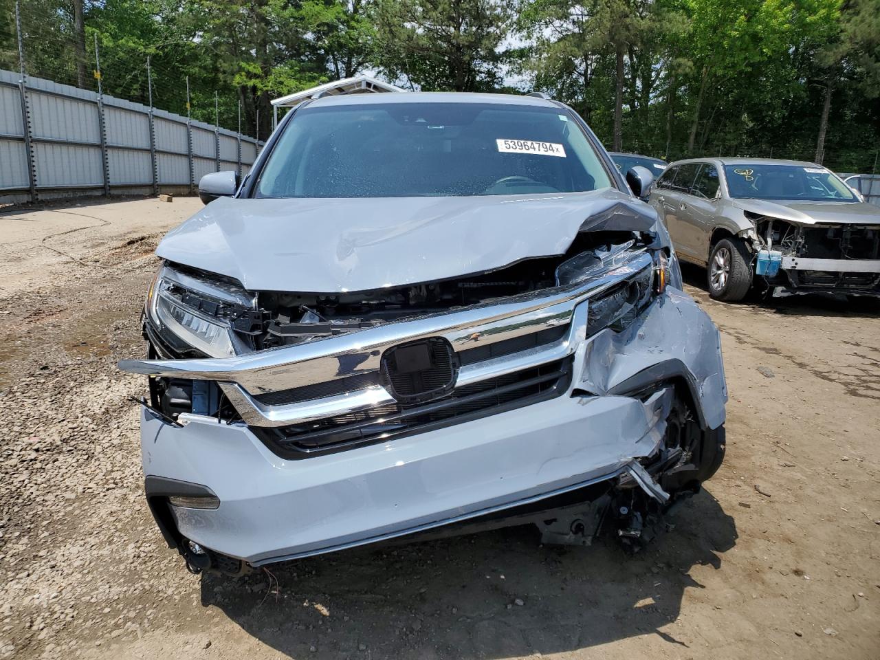 2022 HONDA PILOT ELITE VIN:5FNYF6H08NB081492