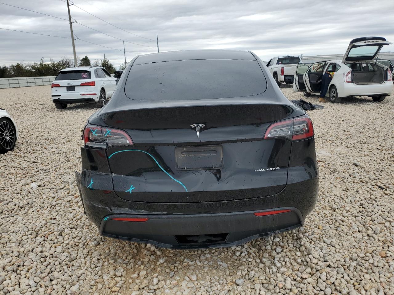 2022 TESLA MODEL Y  VIN:7SAYGDEE8NA001593