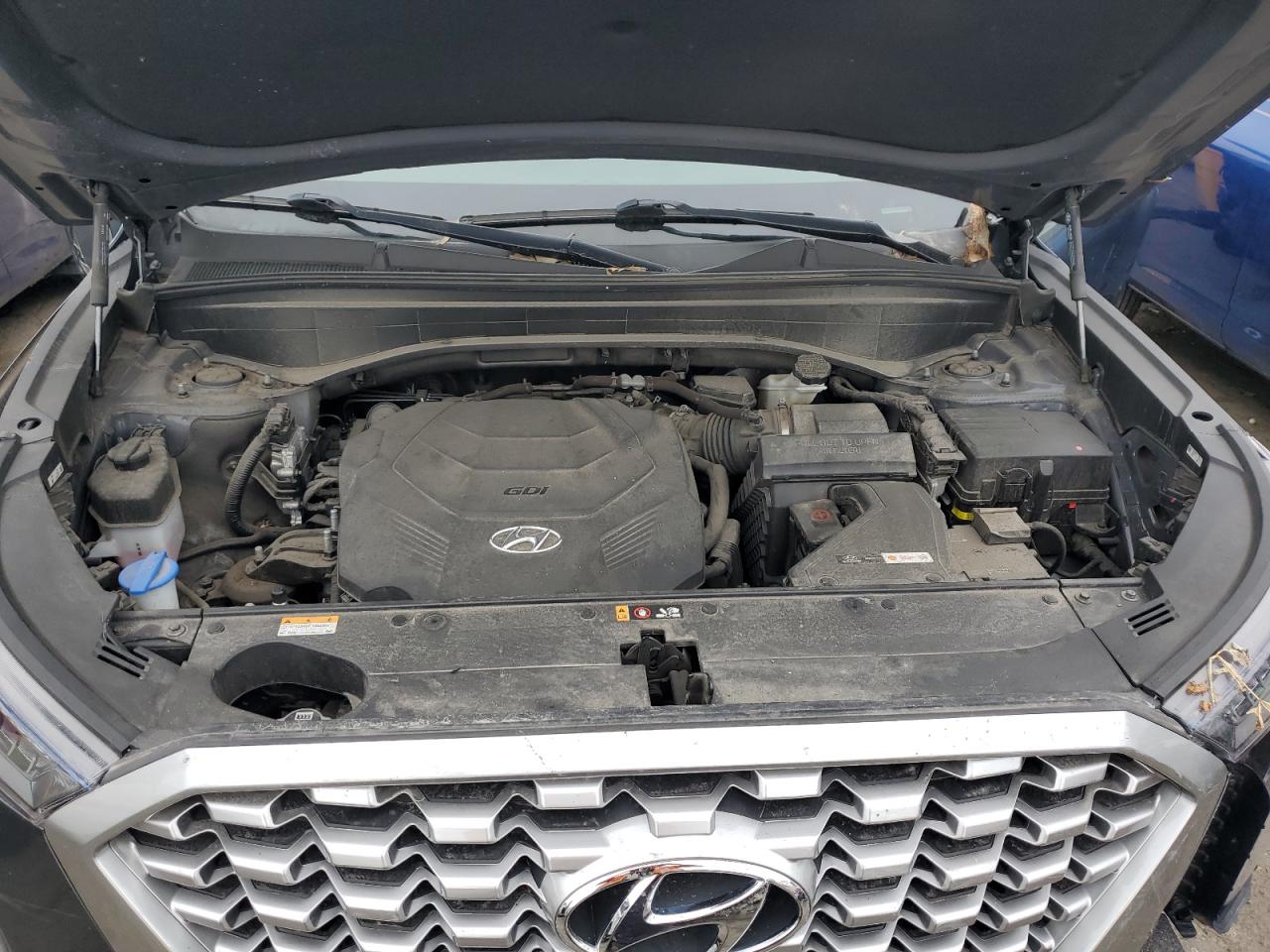 2022 HYUNDAI PALISADE SEL VIN:KM8R4DHE7NU344732