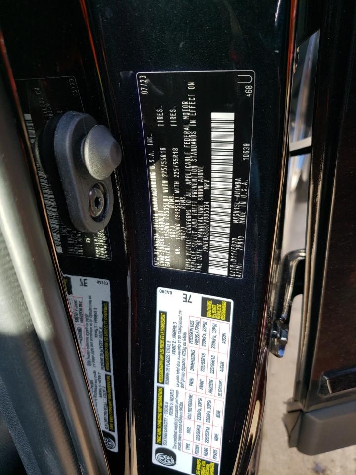 2023 TOYOTA COROLLA CROSS LE VIN:7MUFBABG6PV005334