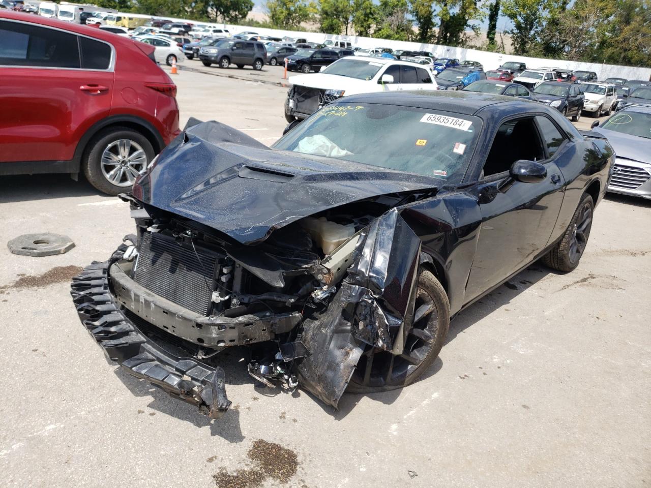 2022 DODGE CHALLENGER SXT VIN:2C3CDZAG7NH117776