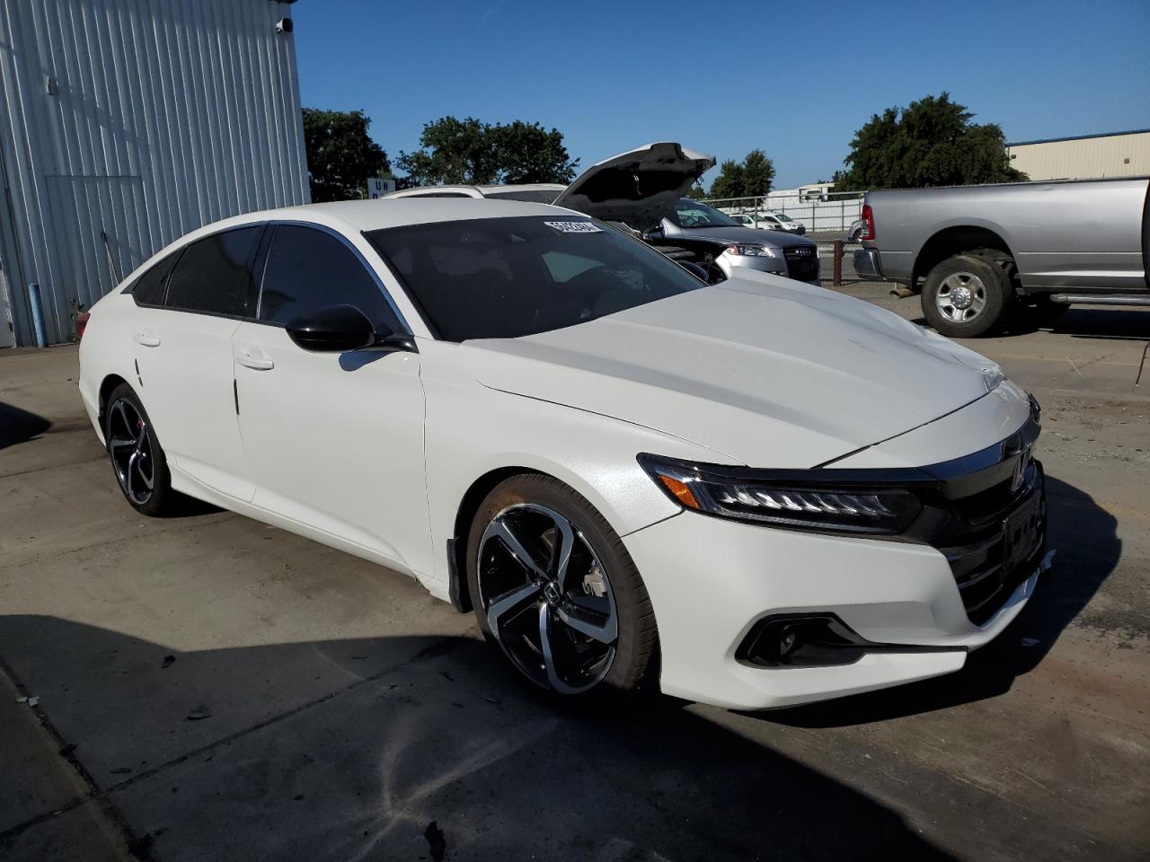 2022 HONDA ACCORD SPORT VIN:1HGCV1F34NA083537