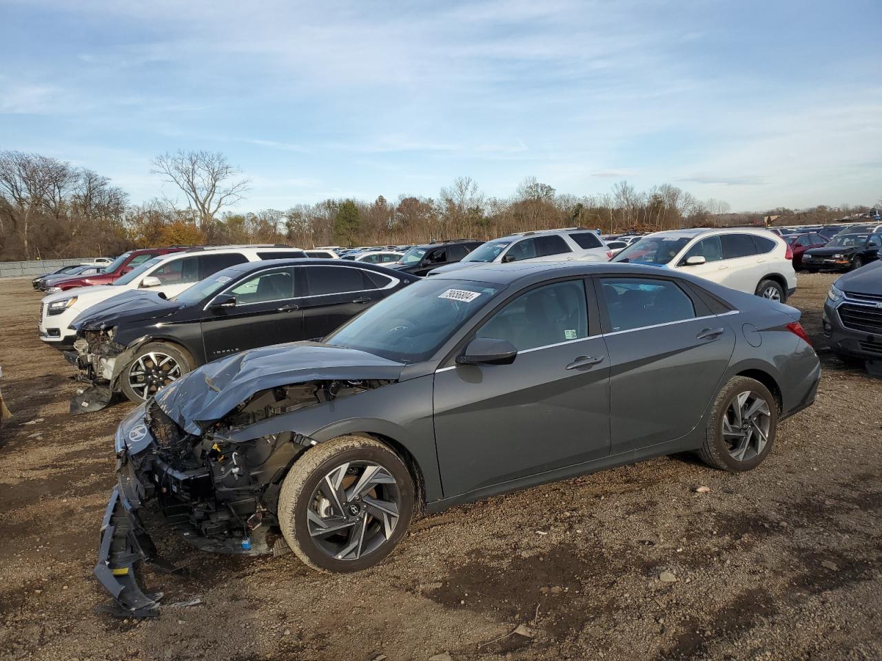 2024 HYUNDAI ELANTRA SEL VIN:KMHLS4DG3RU781460