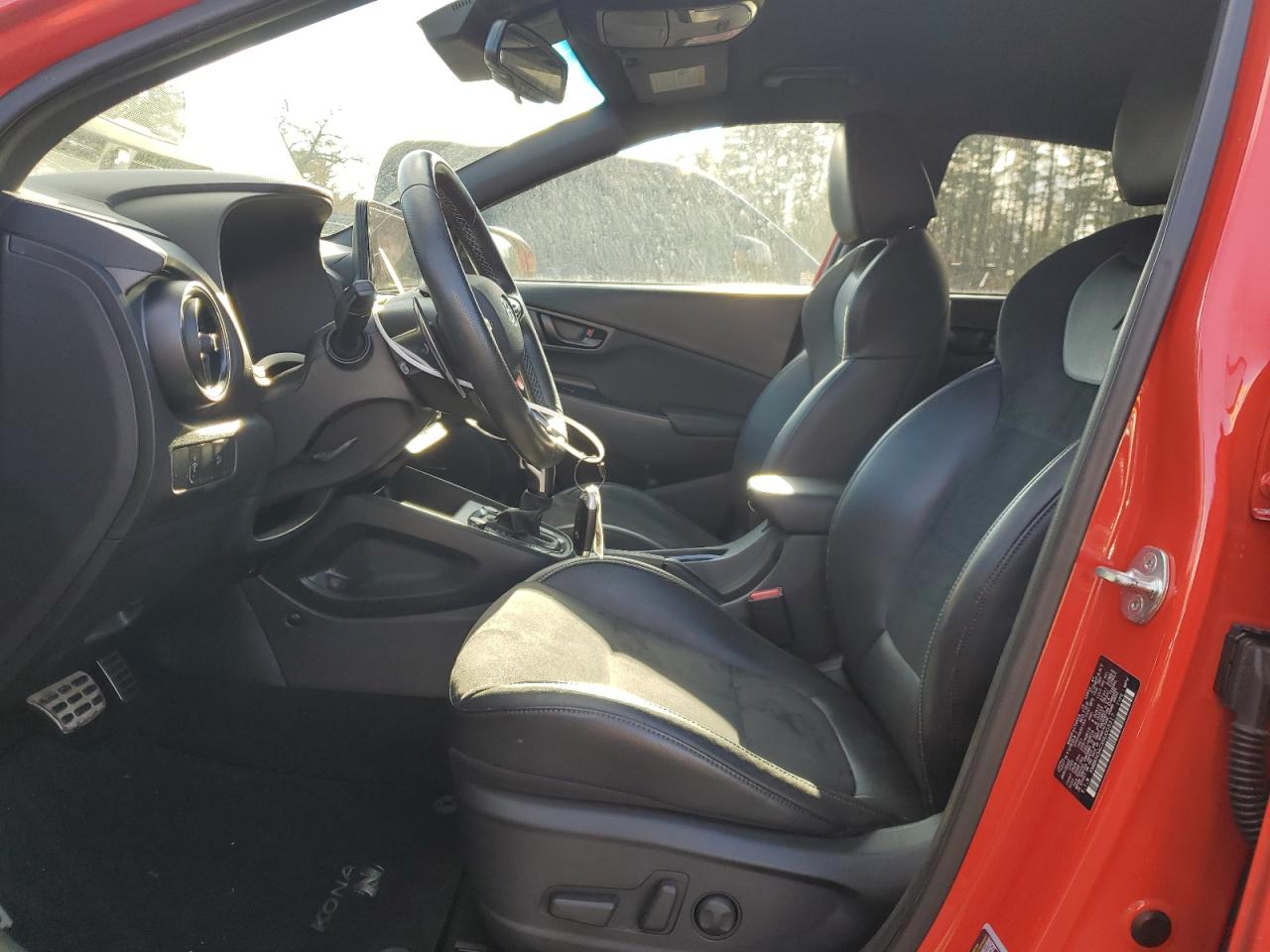 2022 HYUNDAI KONA N BASE VIN:KM8KH3ACXNU003317