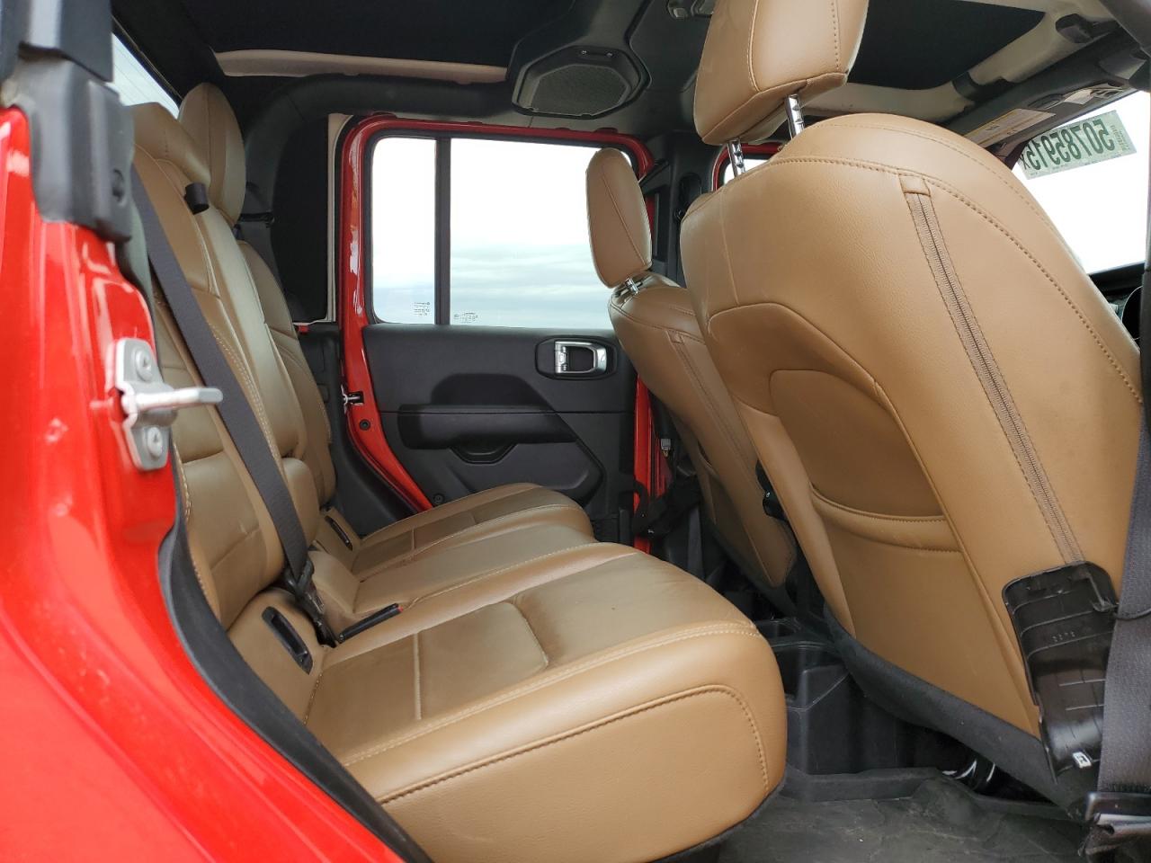 2022 JEEP GLADIATOR OVERLAND VIN:1C6HJTFG2NL135841