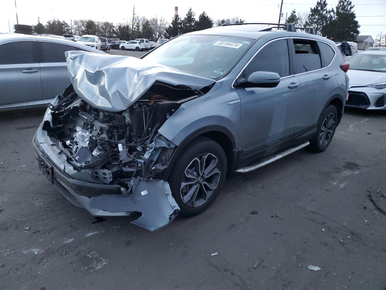 2022 HONDA CR-V EXL VIN:5J6RT6H84NL008467