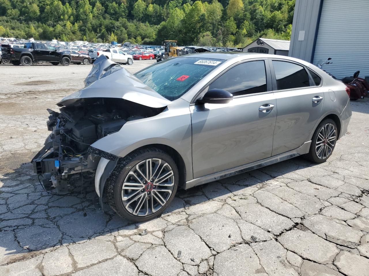2022 KIA FORTE GT VIN:3KPF44AC5NE485619