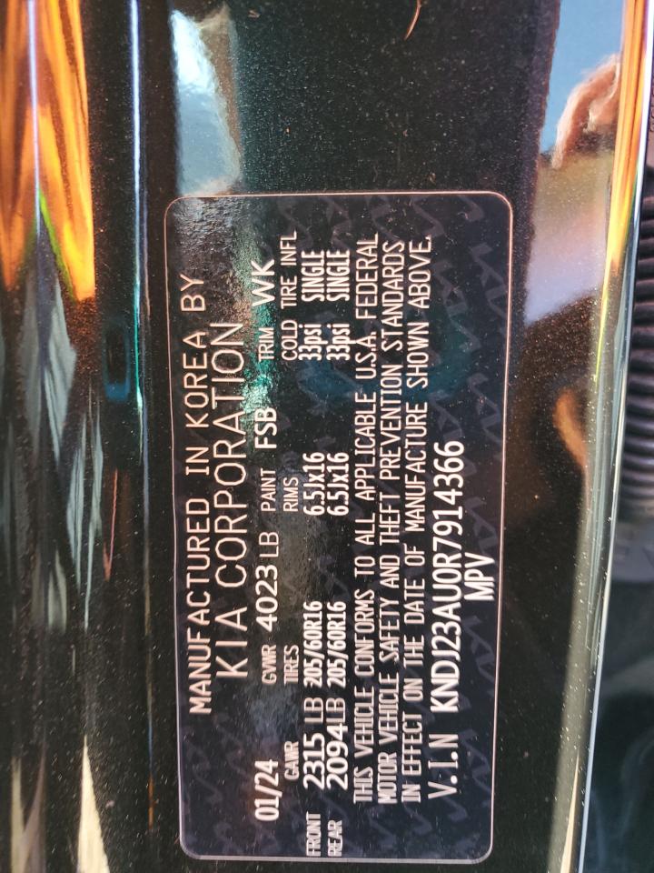 2024 KIA SOUL LX VIN:KNDJ23AU0R7914366
