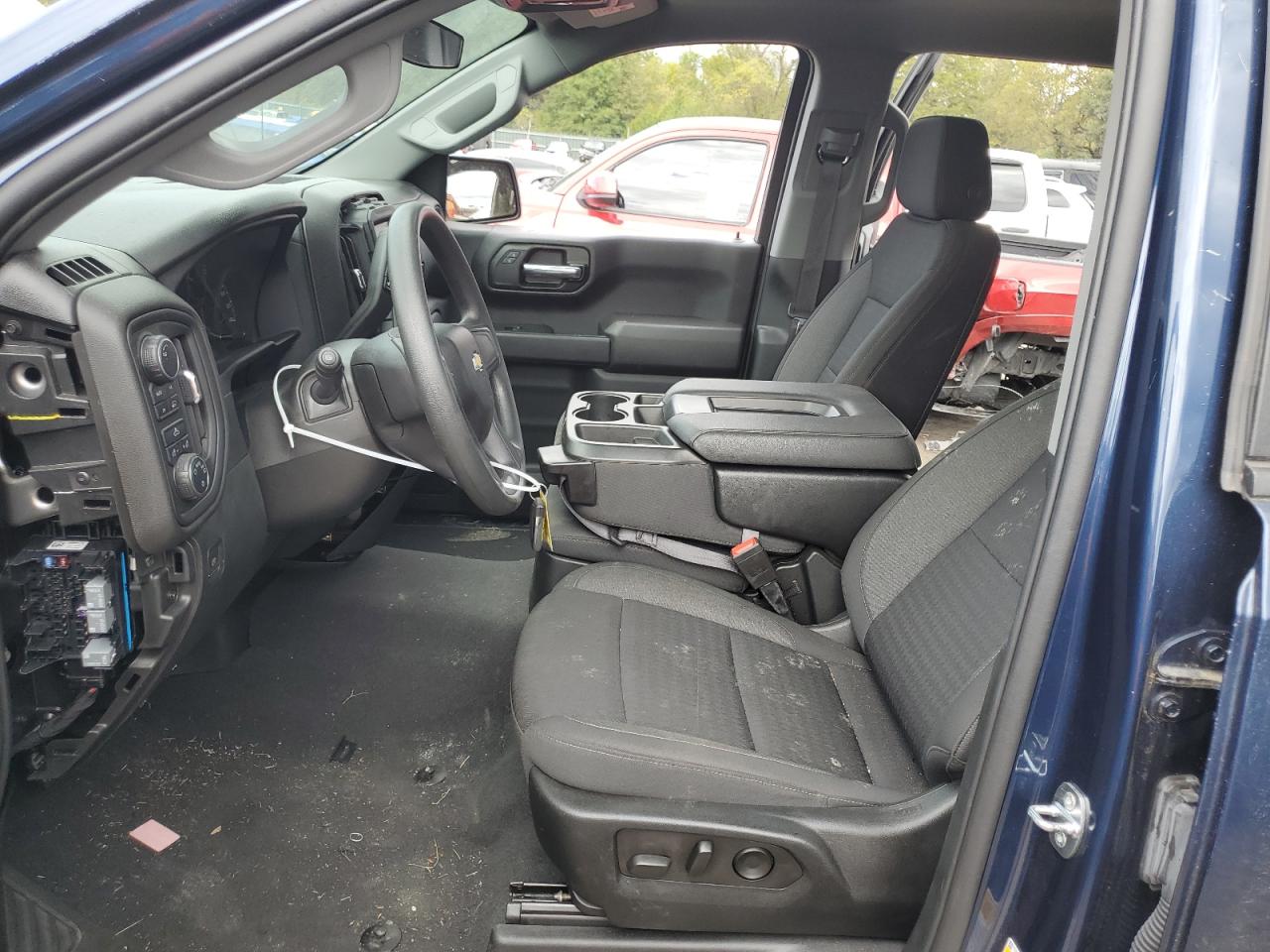 2022 CHEVROLET SILVERADO K1500 CUSTOM VIN:1GCPDBEK4NZ566576