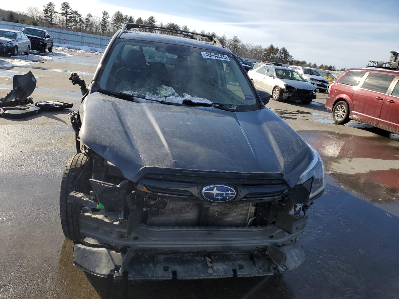 2022 SUBARU FORESTER PREMIUM VIN:JF2SKAEC3NH440459