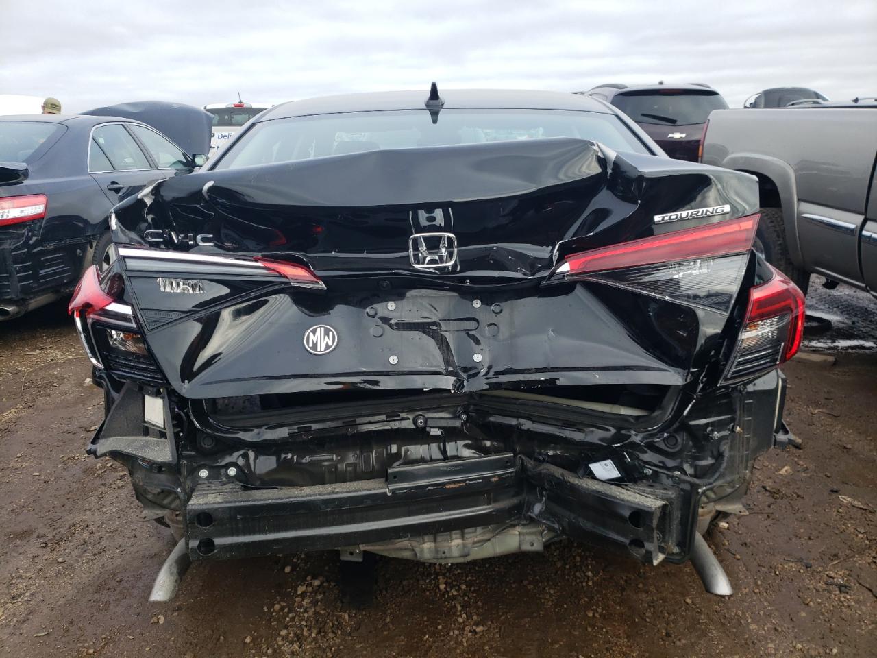 2023 HONDA CIVIC TOURING VIN:2HGFE1F98PH302554